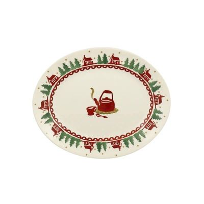 Emma Bridgewater Christmas Cabin Small Oval Platter