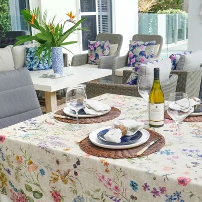 Stain Resistant Tablecloth &ndash; Posie