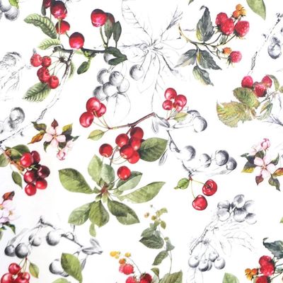 Stain Resistant Tablecloth &ndash; Berry