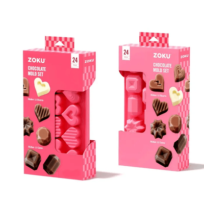 Zoku Chocolate Heart &amp; Gem Mould Set