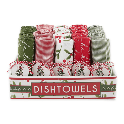 Under The Mistletoe Dish Towels