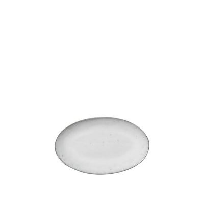 Broste Nordic Sand Small Oval Plate