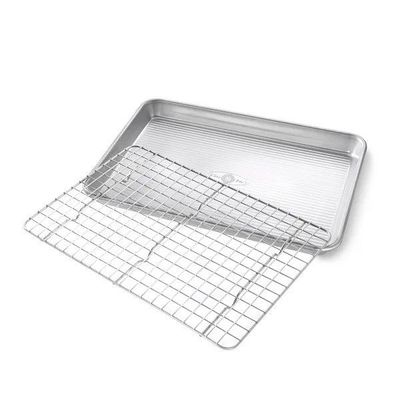 USA Pan 1/4 Sheet with Rack