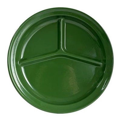 Hunt &amp; Gather 26cm Camp Plate -  Native Green