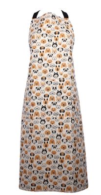 Hot House Printed Apron - Dog Look