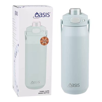 OASIS Ceramic Lined Stainless Steel Triple Wall Insulated &quot;Capri&quot; Drink Bottle