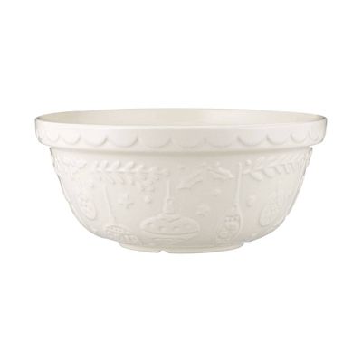 Mason Cash Merry &amp; Bright Cream Mixing Bowl