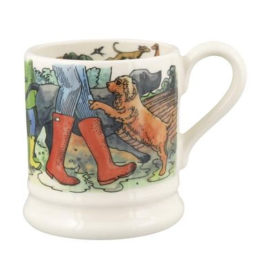 Emma Bridgewater 1/2 Pint Mug - Favourite Dog Walks