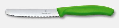 Victorinox Swiss Classic Tomato and Table Knife 11cm - Green