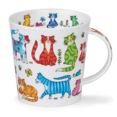 Dunoon Cairngorm Colourful Crew Mug - Cat