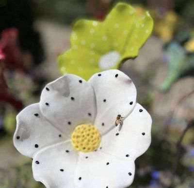 Jo Beckett Pottery Flower