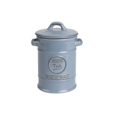 Pride Of Place Tea Jar In Blue