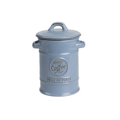 Pride of Place Coffee Jar Blue
