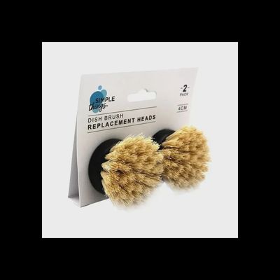 SIMPLE THINGS REP HEAD 2PC (SCREW) -BLACK