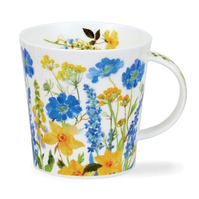 Cairngorm Cottage Blue Border Blue mug