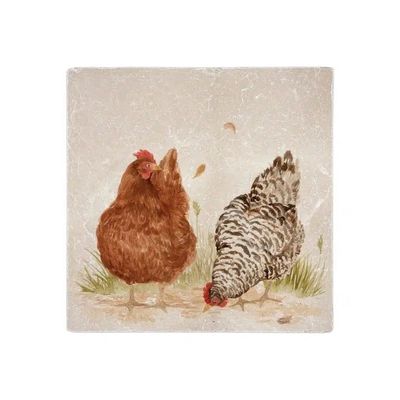 The Farmhouse Hens Medium Platter by The Humble Hare