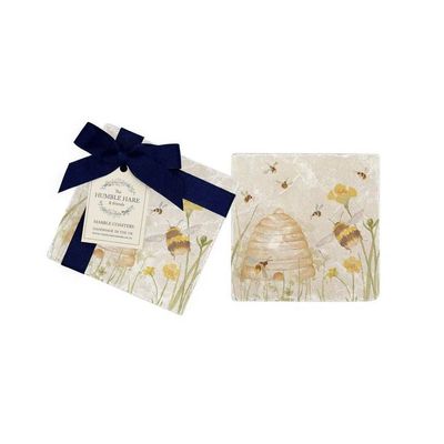 The Humming Hives Coasters (Set of 2) by The Humble Hare