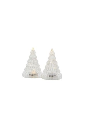 SIRIUS Lucy Trees S/2 - Clear Giftboxed