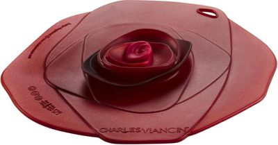 Charles Viancin Kitchenware Lids - Rose/Dark Red