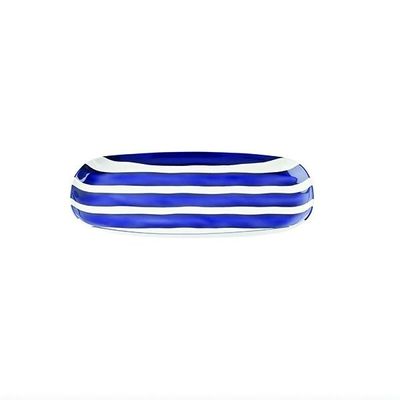 Guzzini Riviera Rectangle Tray Medium - Med Blue