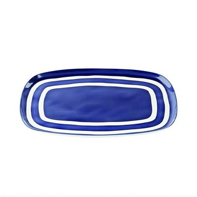 Guzzini Riviera Rectangle Tray XL - Med Blue