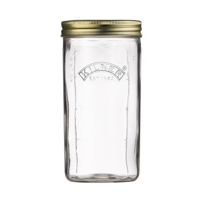 Kilner Wide Mouth Preserve Jar 1 Litre