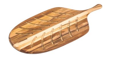 Teakhaus Canoe Bread Board