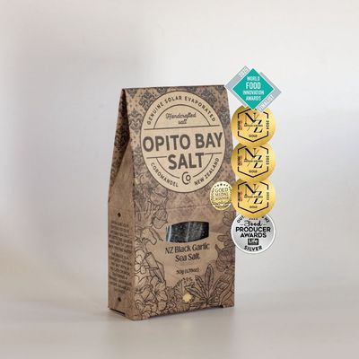 Opito Bay Salt - Black Garlic Sea Salt 50g