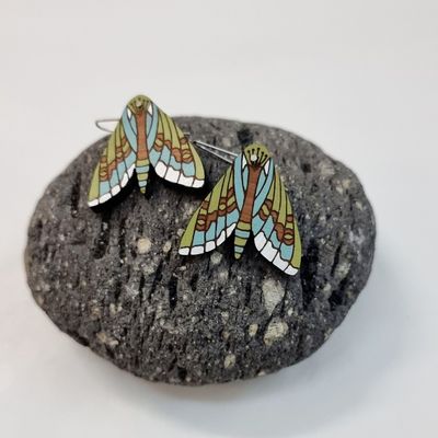 Puriri Moth Earrings | Natty