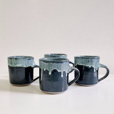Drippy Cups &#039;Navy Blue&#039; | Peter Black