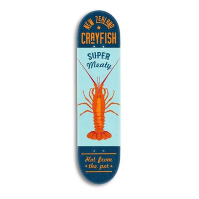 Crayfish Skate Deck | Kiwiana