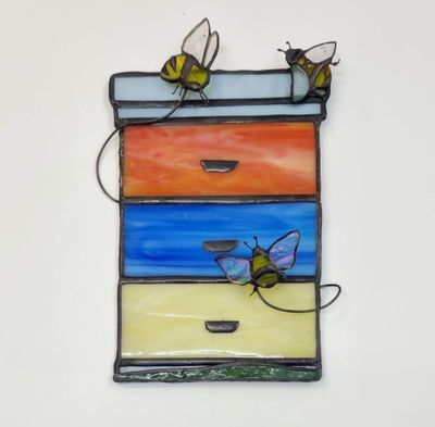 Bee Happy Wall Art | Hilary Jowle