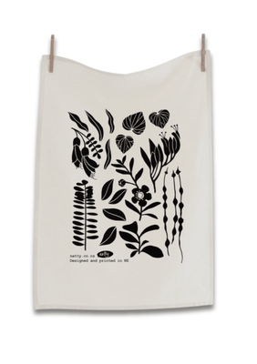 NZ Natives | Tea Towel | Natty Textiles