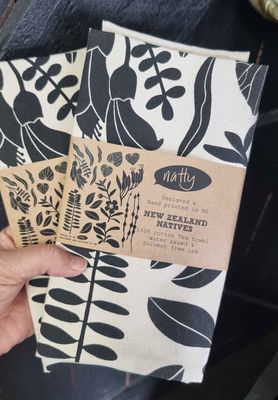 NZ Natives | Tea Towel | Natty Textiles