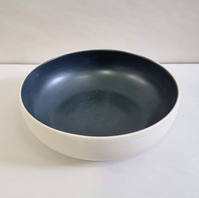 Mat black low dish | Janine Rees-Thomas