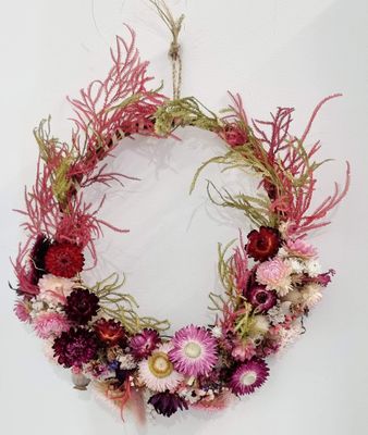 Strawflower Wreath | SOLD