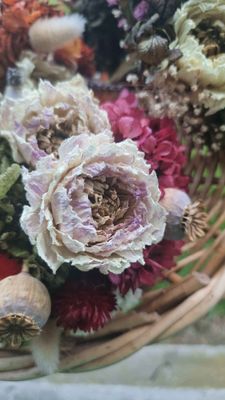 Dahlia &amp; Hydrangea | Naturally Dried