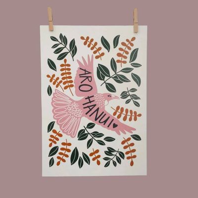 Arohanui | A4 Print | Natty
