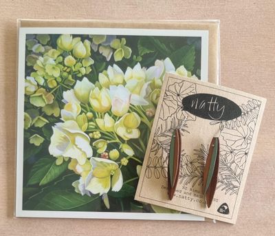 Earrings &amp; Card #9