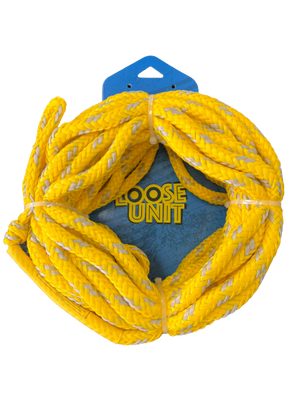 Loose Unit Deluxe Foam Core 3-4 Person Tube Rope Yellow