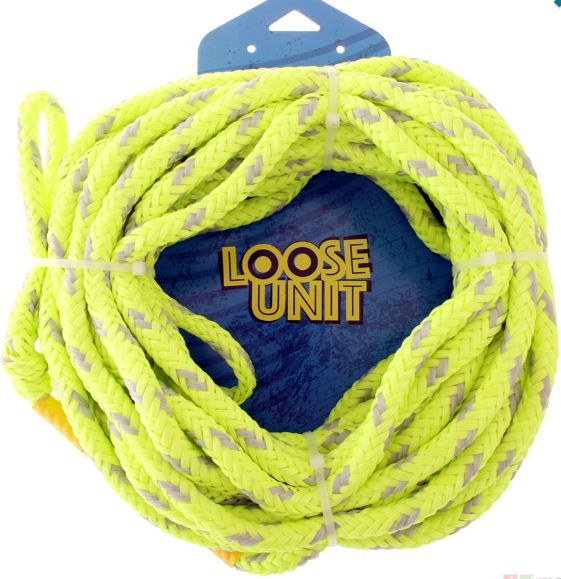 Loose Unit Deluxe Foam Core 2 Person Tube Rope Green