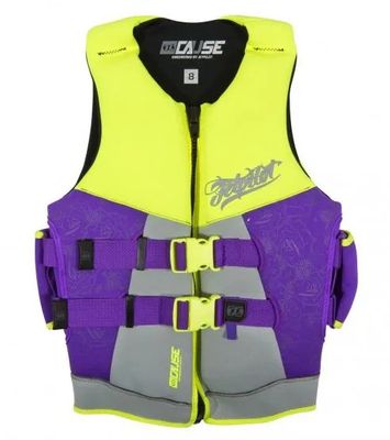 Jetpilot Ladies Cause Neo Vest Yellow/Purple