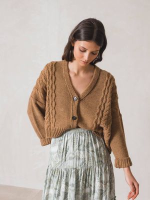 Indi &amp; Cold Camel Cardie