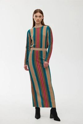 Kinney Lurex Stripe Cisco Skirt