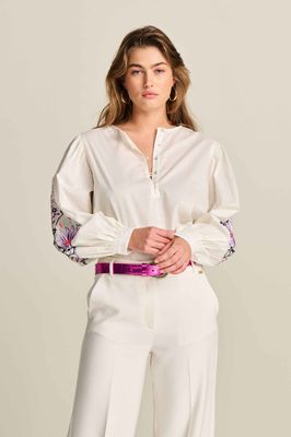 Pom Amsterdam Embroidery Blouse