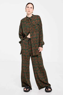 Salasai Country Club Shirt - Green Pop Palm