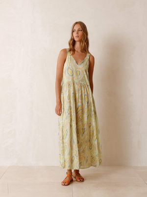 Indi &amp; Cold Maxi Dress - Vanilla