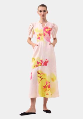 Morrison Monroe Linen Midi Dress - Print