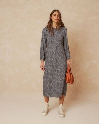 Indi &amp; Cold Dress - Midnight Blue