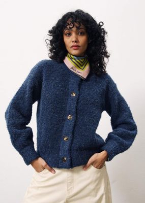 FRNCH Megane Cardigan - Navy